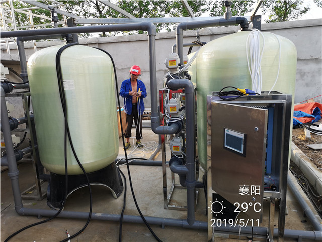 中央空调循环水软水设备：